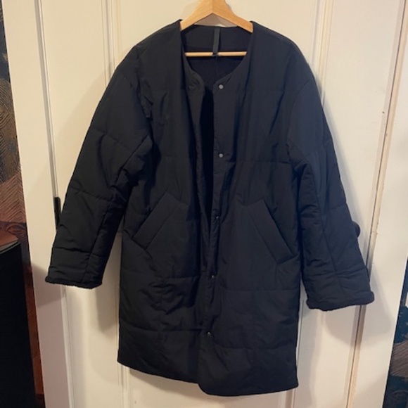 LULULEMON FLEECE LINED INSULATED LONG COAT. BNWT - Picture 1 of 6